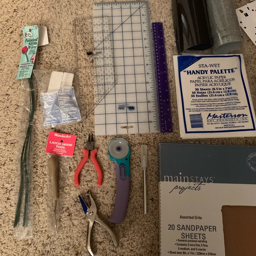 Misc crafting supplies-used